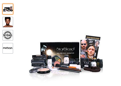 MehronStarBlend Cake Makeup All-Pro Makeup Kit