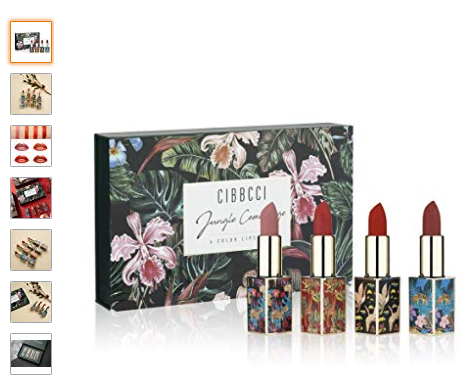 MISKOS Long-Lasting Lipstick Set - Christmas Makeup Set Collection